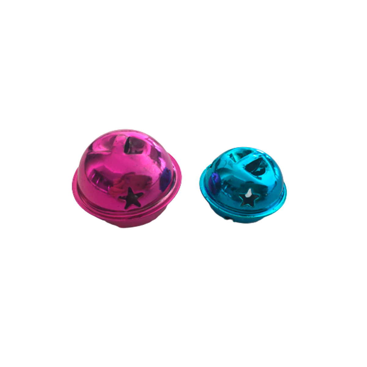 Cascabel de colores con estrellas