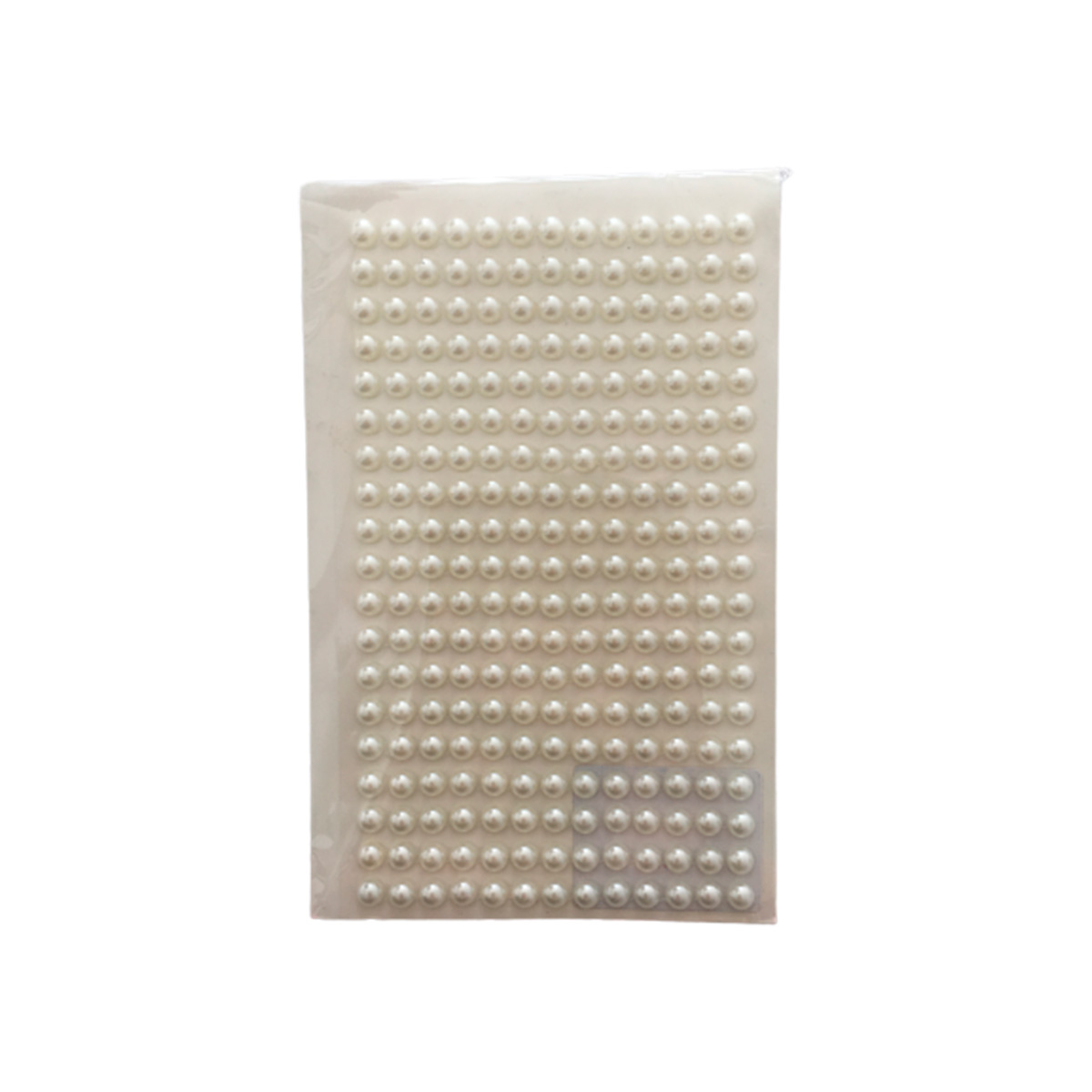 Media perla (con adhesivo)