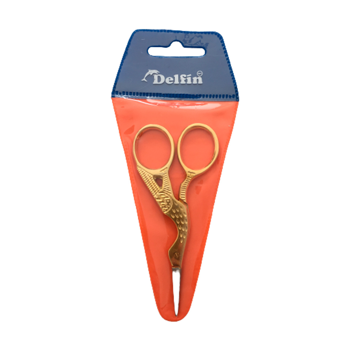 Tijera multiusos garra mango dorado